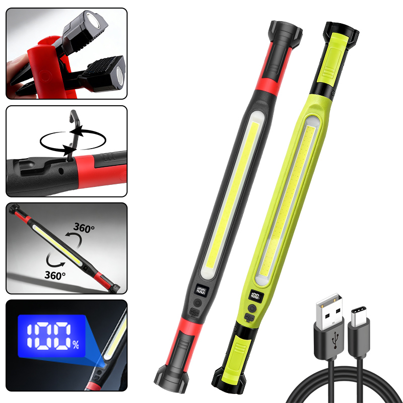 COB Work Light Type‑C Recharge - Outdoor Lighting Types avaliação e preço