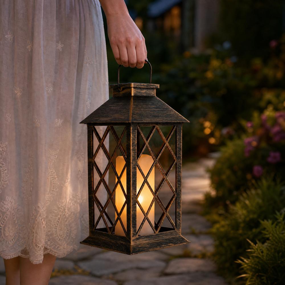 Retro Solar Lantern, Outdoor S - Outdoor Lighting Decoration avaliação e preço