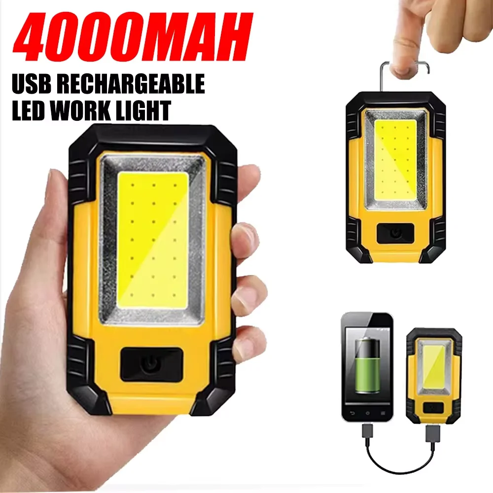 Portable 4000MaH Rechargeable  - Outdoor Lighting Hooks avaliação e preço