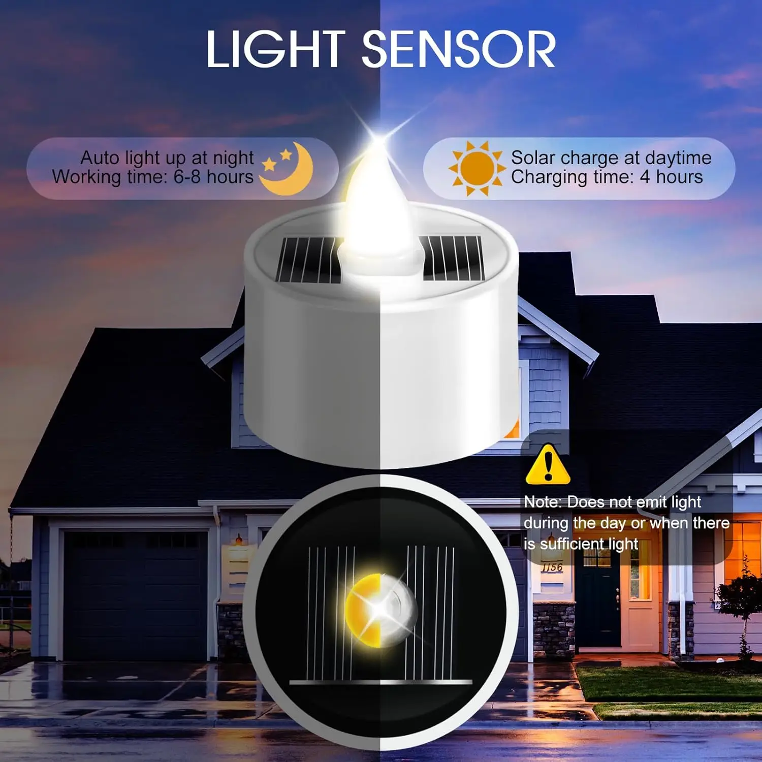 1-10PCS Outdoor Solar Tea Ligh - Outdoor Lighting Under Pergola avaliação e preço