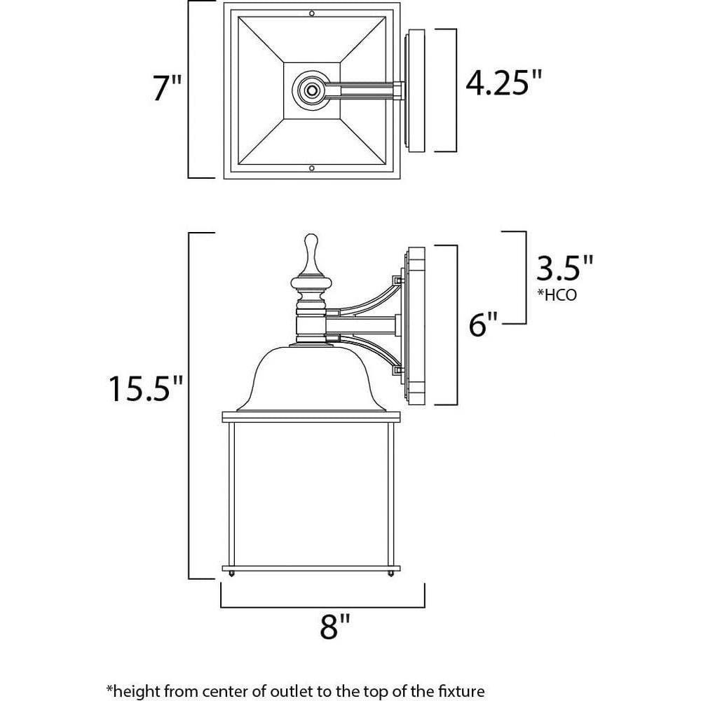 1-Light Outdoor Wall Lantern | - Outdoor Lighting Mediterranean Style avaliação e preço