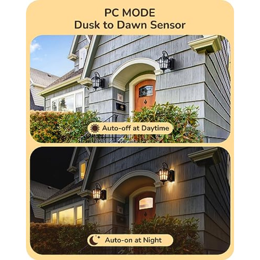 Dusk to Dawn Outdoor Wall Ligh - Outdoor Lighting No Outlet avaliação e preço