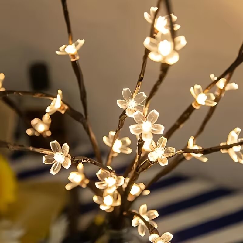 1/2PC 20LED Cherry Blossom Tre - Outdoor Lighting Decoration avaliação e preço