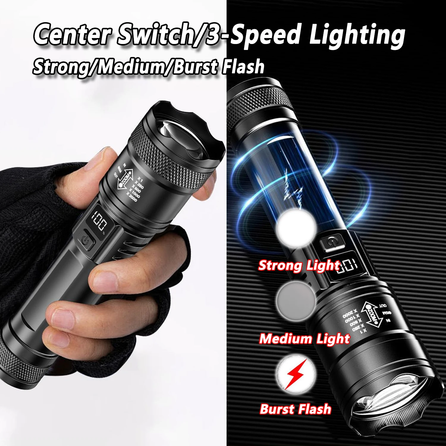 Ultra Bright LED Flashlight 20 - Outdoor Lighting Types avaliação e preço