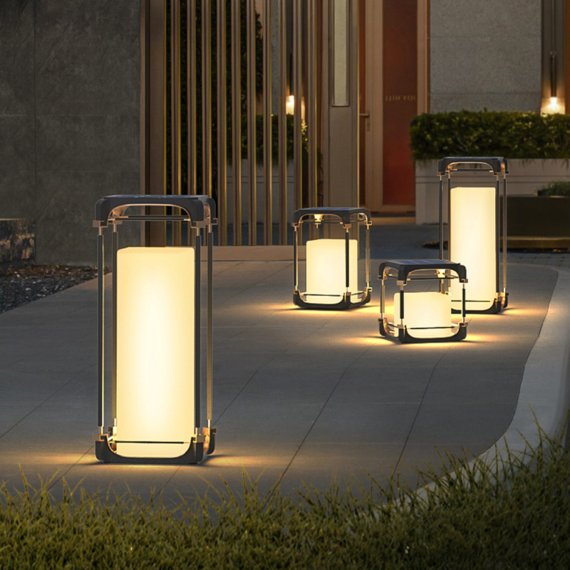 Luminous floor lamp courtyard  - Outdoor Lighting Decoration avaliação e preço