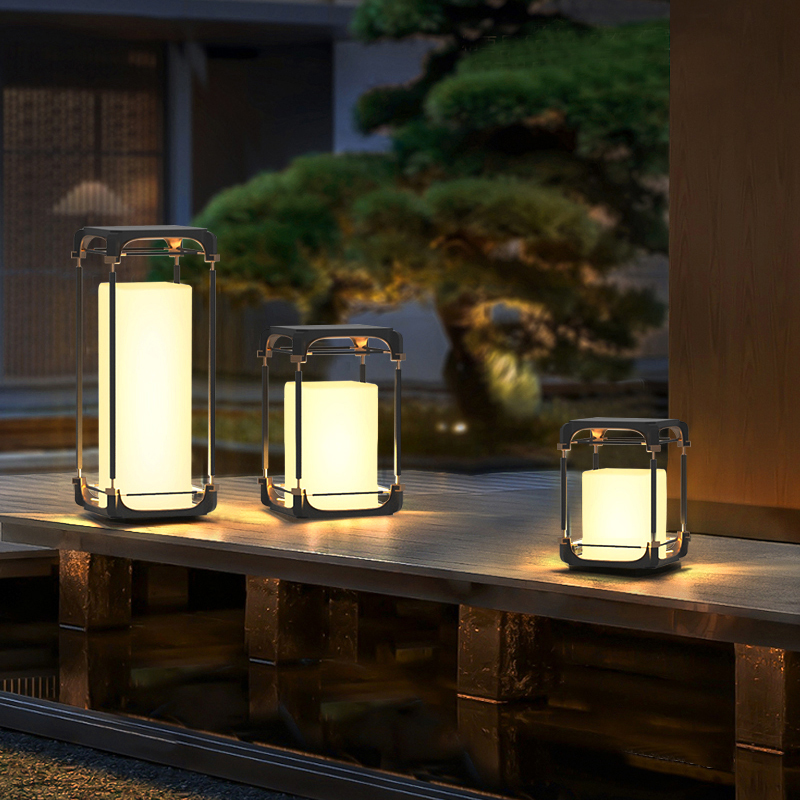 Luminous floor lamp courtyard  - Outdoor Lighting Decoration avaliação e preço
