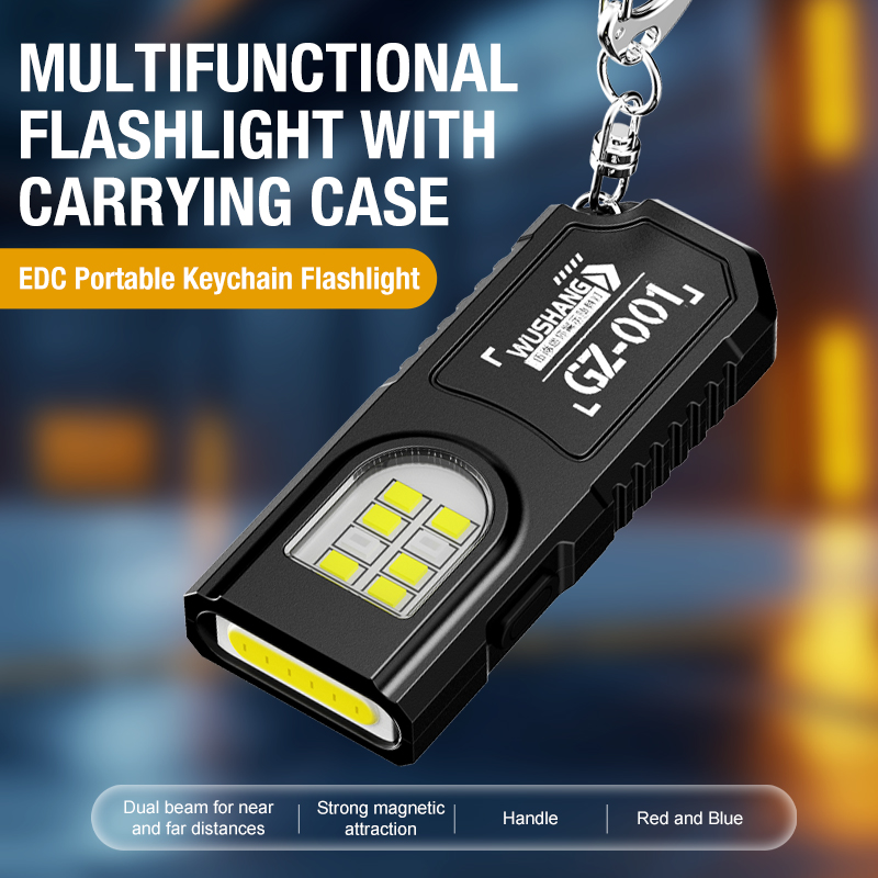 Portable Keychain LED COB Flas - Outdoor Lighting Lanterns avaliação e preço