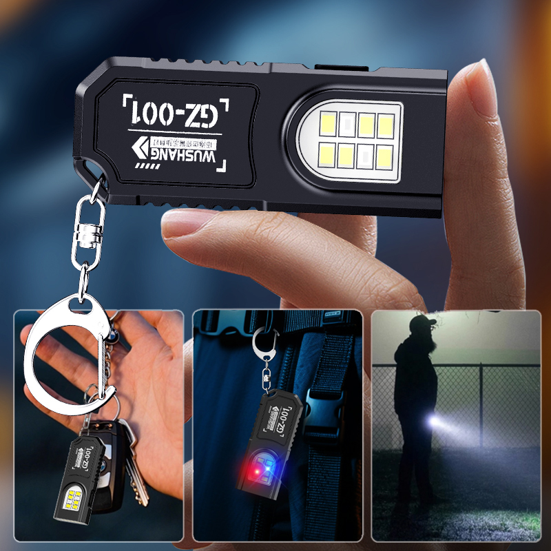 Portable Keychain LED COB Flas - Outdoor Lighting Lanterns avaliação e preço