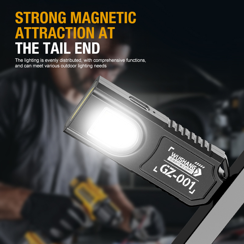 Portable Keychain LED COB Flas - Outdoor Lighting Lanterns avaliação e preço