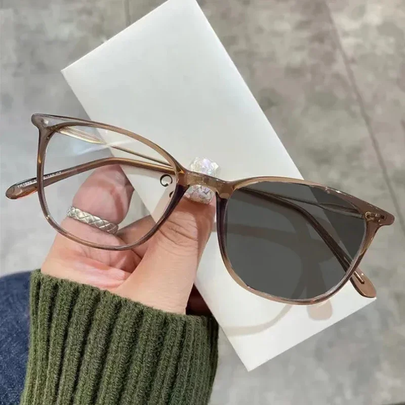 Fashion Photochromic Glasses A - Outdoor Lighting Vintage avaliação e preço