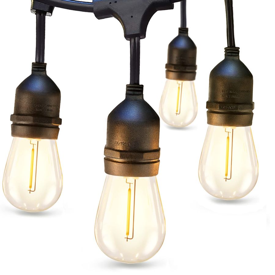 LED Outdoor String Lights 24FT - Outdoor Lighting Vintage avaliação e preço