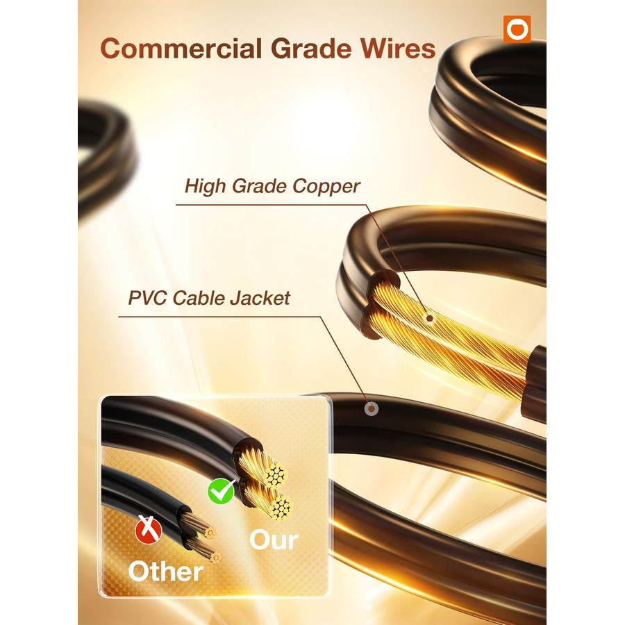 LED Outdoor String Lights 24FT - Outdoor Lighting Vintage avaliação e preço
