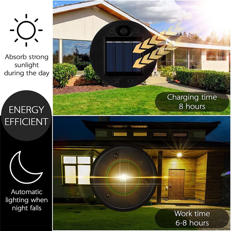 12 Pack Replacement Solar Ligh - Photocell Outdoor Lighting avaliação e preço