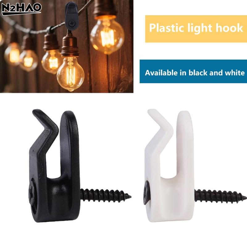 20Pc Plastic Outdoor String Li - Outdoor Lighting Hooks avaliação e preço